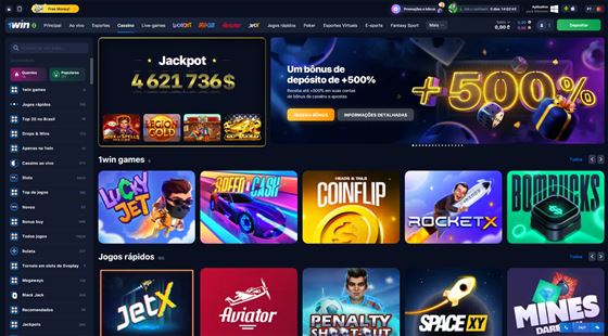 1Win Casino no Brasil (2026) — tela 2