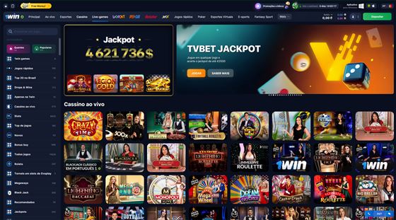1Win Casino no Brasil (2026) — tela 3