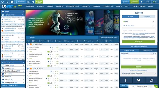 1xbet Brasil Análise do Cassino — tela 1