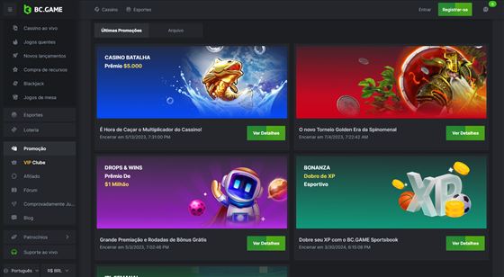 BC.Game Casino no Brasil (2026) — tela 5