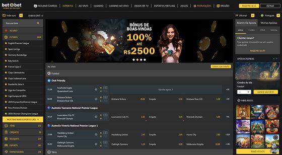 Betobet Casino no Brasil (2026) — tela 1