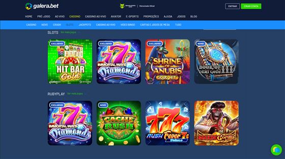 Galera Bet Casino no Brasil (2026) — tela 4