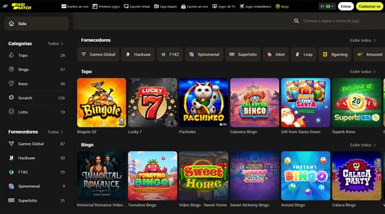 Parimatch Casino no Brasil (2026) — tela 6