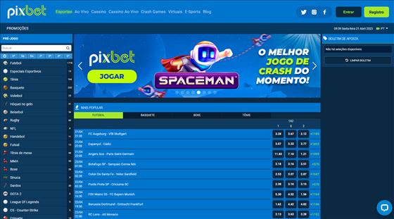 Pixbet Casino no Brasil (2026) — tela 1