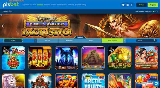 Pixbet Casino no Brasil (2026) — tela 2