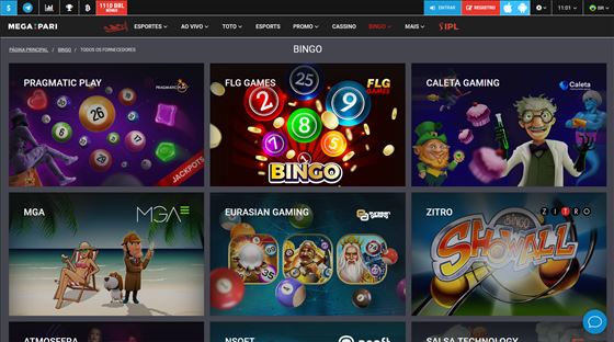 Megapari Casino no Brasil (2026) — tela 3