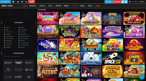 Megapari Casino no Brasil (2026) — tela 5
