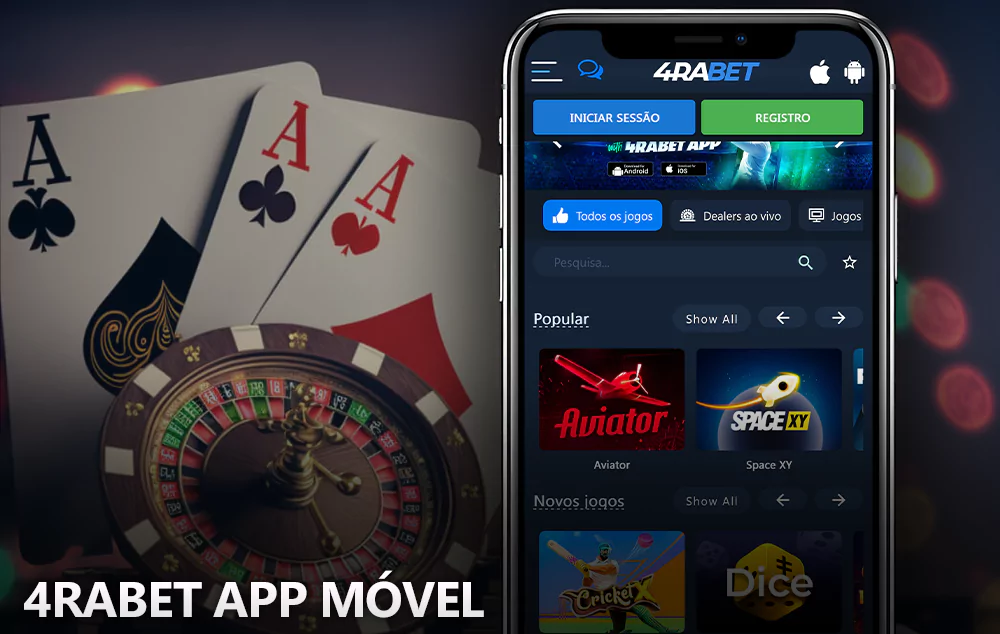 Aplicação móvel 4rabet cassino