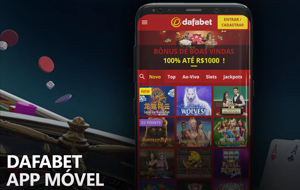 Aplicação móvel Dafabet cassino
