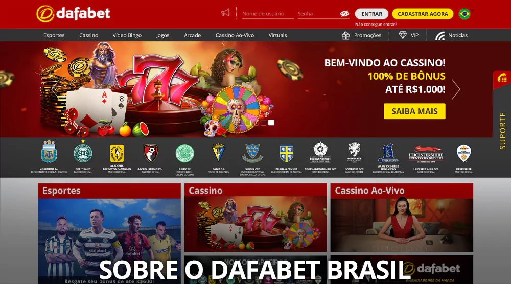 Sobre o Dafabet Cassino Brasil