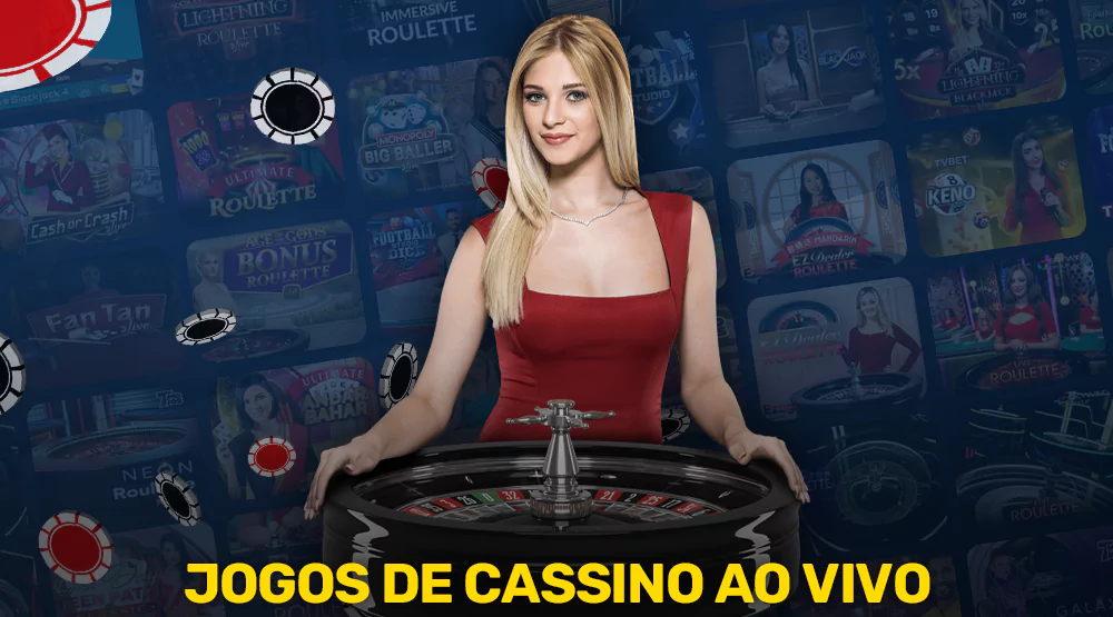 Jogos de cassino ao vivo para brasileiros
