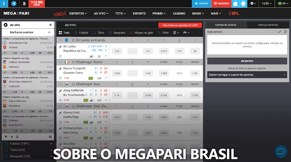 Sobre o Megapari Cassino Brasil