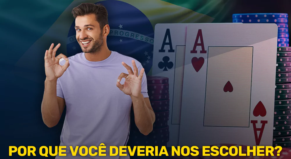 Por que os jogadores brasileiros escolhem nosso site