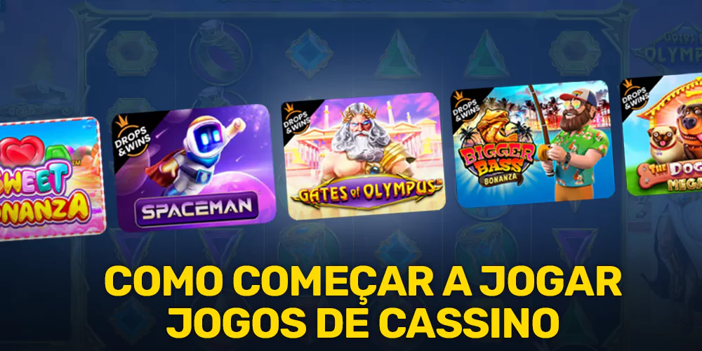 Instruções passo a passo para os brasileiros sobre como começar a jogar jogos de cassino