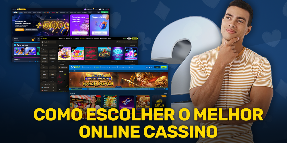 Instruções para os brasileiros sobre como escolher o melhor cassino online