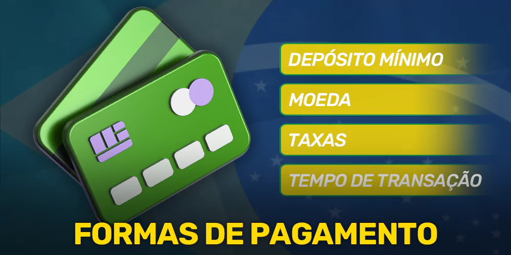 Formas de pagamento em cassinos brasileiros