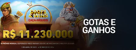 Bônus Gotas e Ganhos no Pinnacle